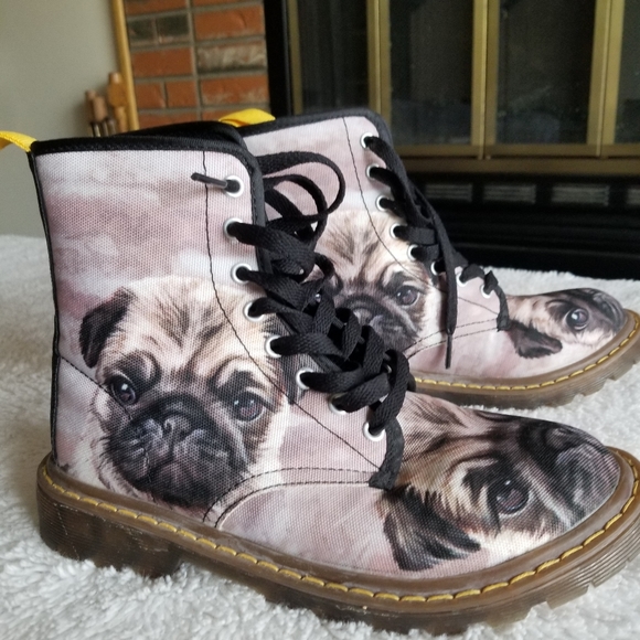 Pug Ankle Booties US 6.5 - Picture 1 of 7